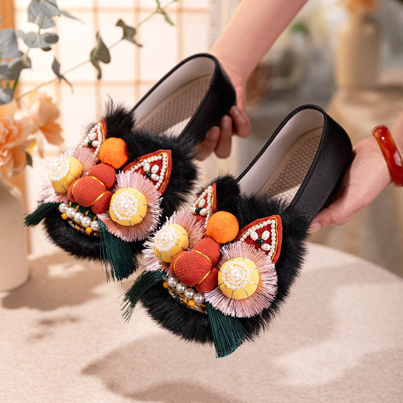 Shuyan · 2025 Embroidered Tiger Flats