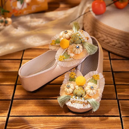 Chinese Tiger Head Slippers for Women – Adult Size