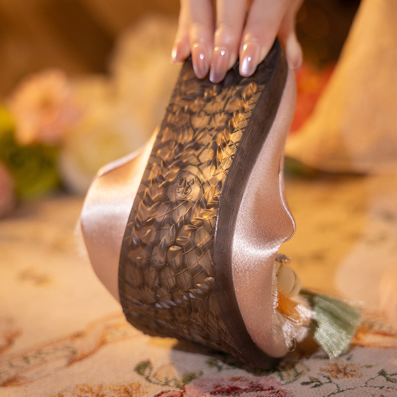 Chinese Tiger Head Slippers for Women – Adult Size