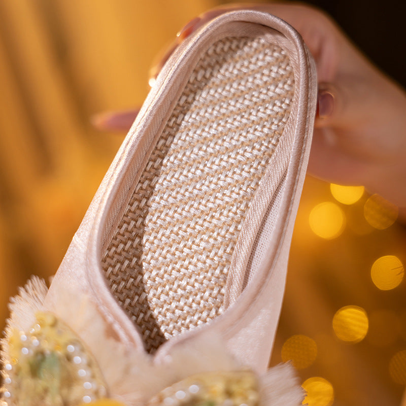 Chinese Tiger Head Slippers for Women – Adult Size