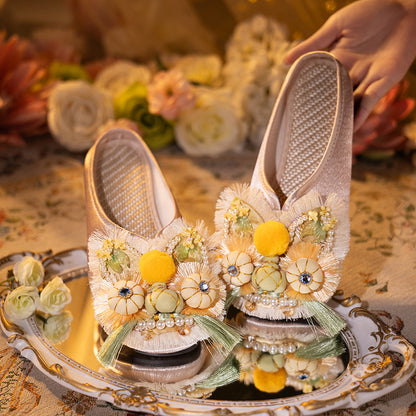 Chinese Tiger Head Slippers for Women – Adult Size