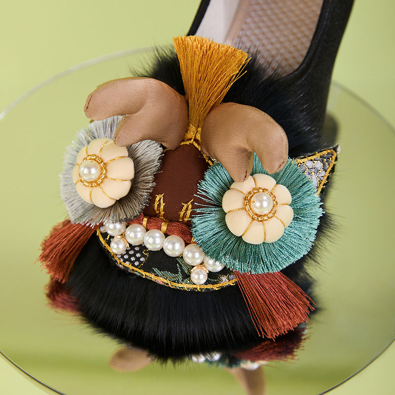 Dragon-Tiger Play · 2025 Spring-Summer Tiger Head Shoes