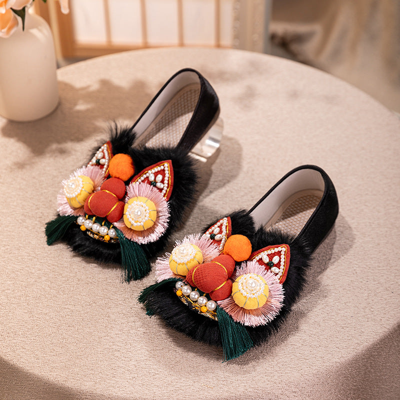 Shuyan · 2025 Embroidered Tiger Flats