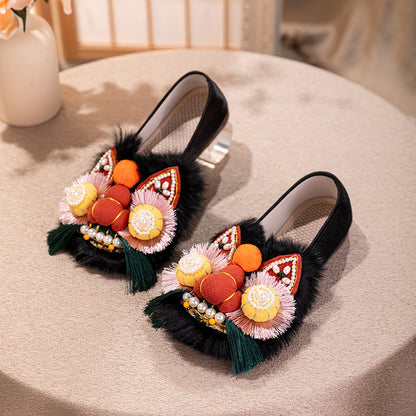 Shuyan · 2025 Embroidered Tiger Flats