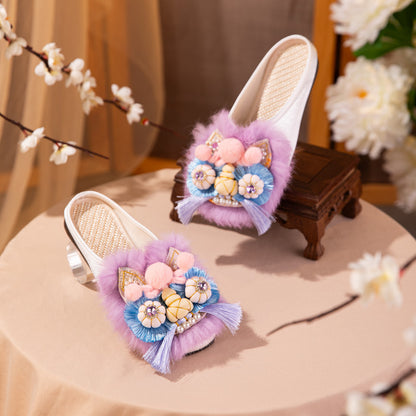 Zhiyou Embroidered Slippers · 2025 Spring-Summer Collection