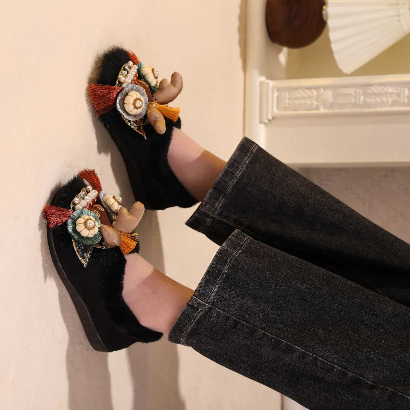 Tiger Spirit Shoes-Tiger of Courage Handcrafted Intangible Cultural Heritage Embroidery