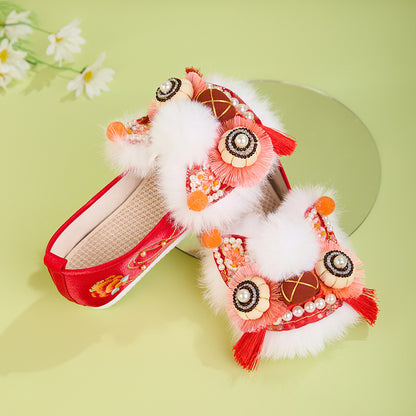 Awakening Lion Joy · 2025 Embroidered Tiger Flats