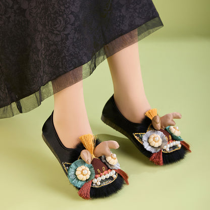 Dragon-Tiger Play · 2025 Spring-Summer Tiger Head Shoes