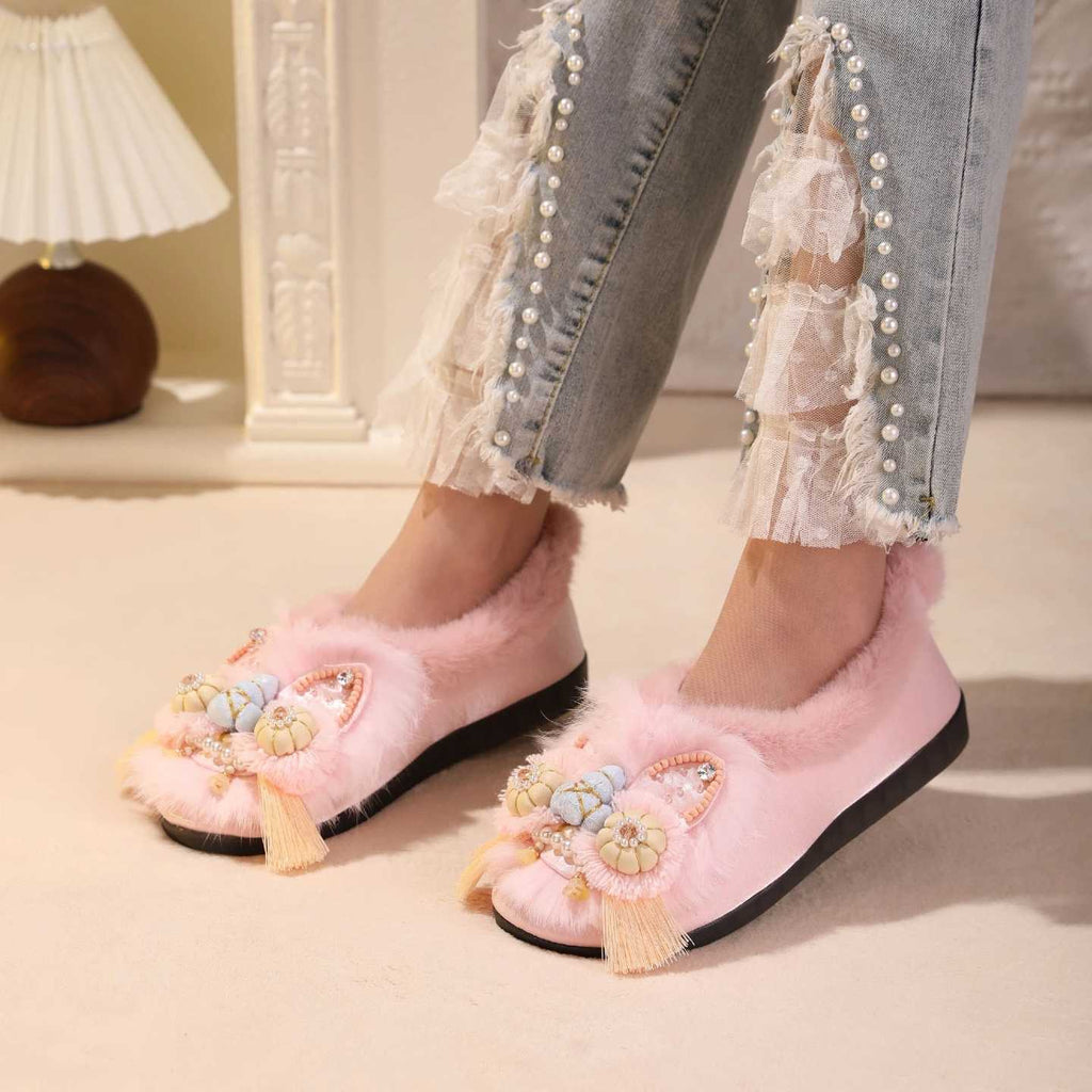 Tiger Spirit Shoes-Tiger of Love Handcrafted Intangible Cultural Heritage Embroidery