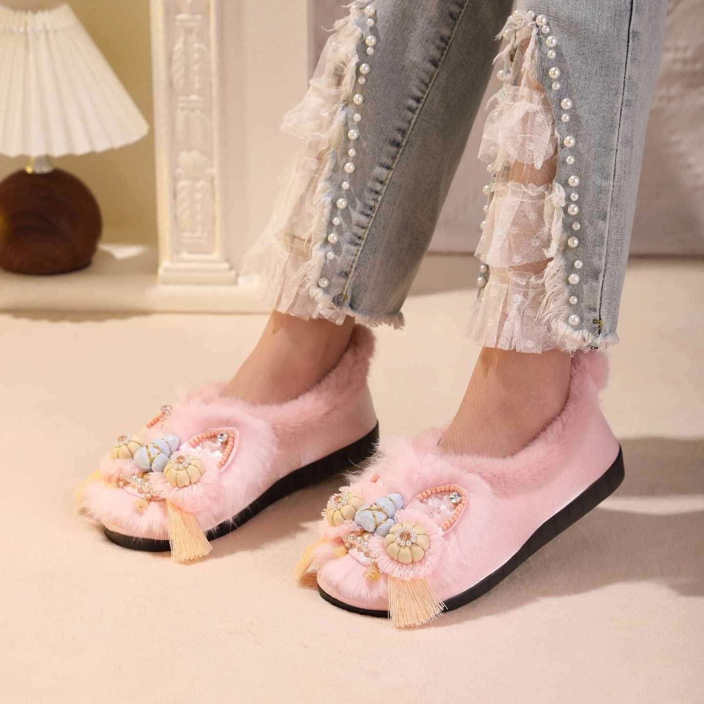 Tiger Spirit Shoes-Tiger of Love Handcrafted Intangible Cultural Heritage Embroidery