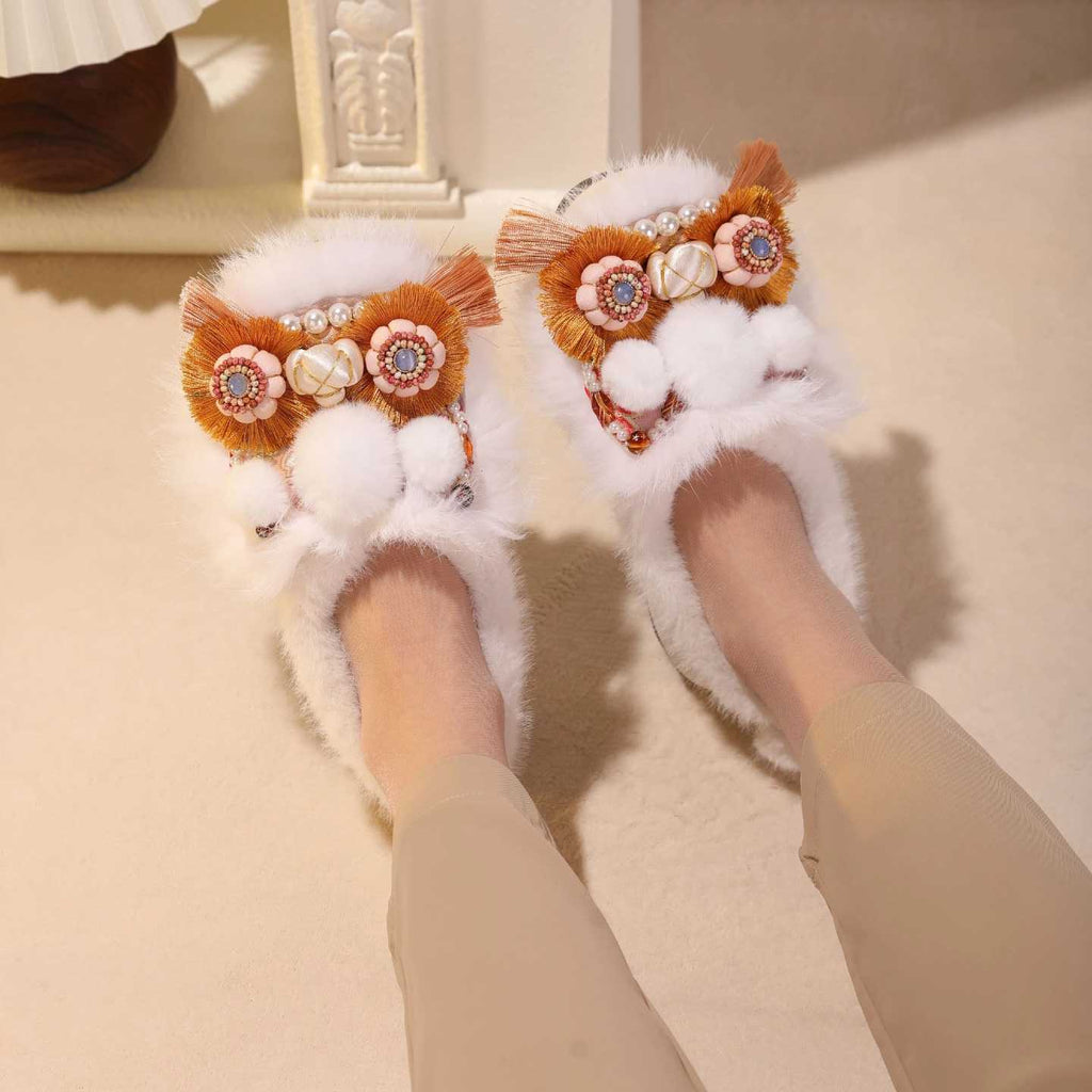 Tiger Spirit Shoes-Guardian Tiger Handcrafted Intangible Cultural Heritage Embroidery Women’s Shoes