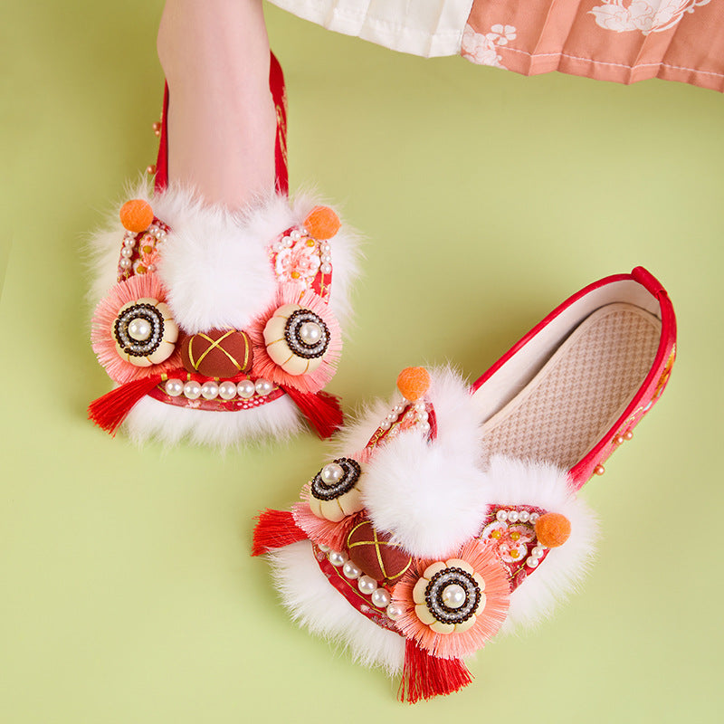 Awakening Lion Joy · 2025 Embroidered Tiger Flats
