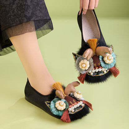 Dragon-Tiger Play · 2025 Spring-Summer Tiger Head Shoes