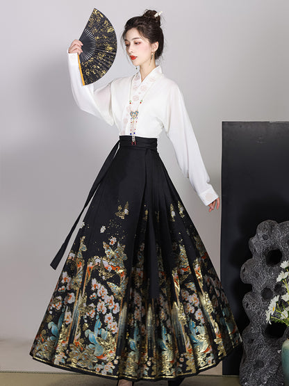 Butterfly Metamorphosis · 2025 Ming Style Ma Mian Skirt Set