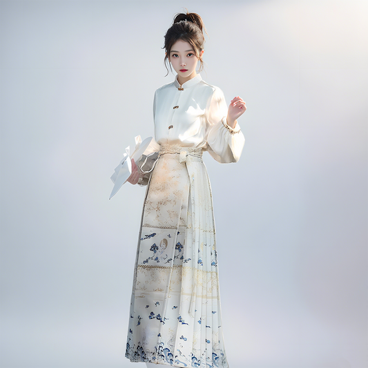 Modern Chinese Style Hanfu Set · 2025 Autumn Collection