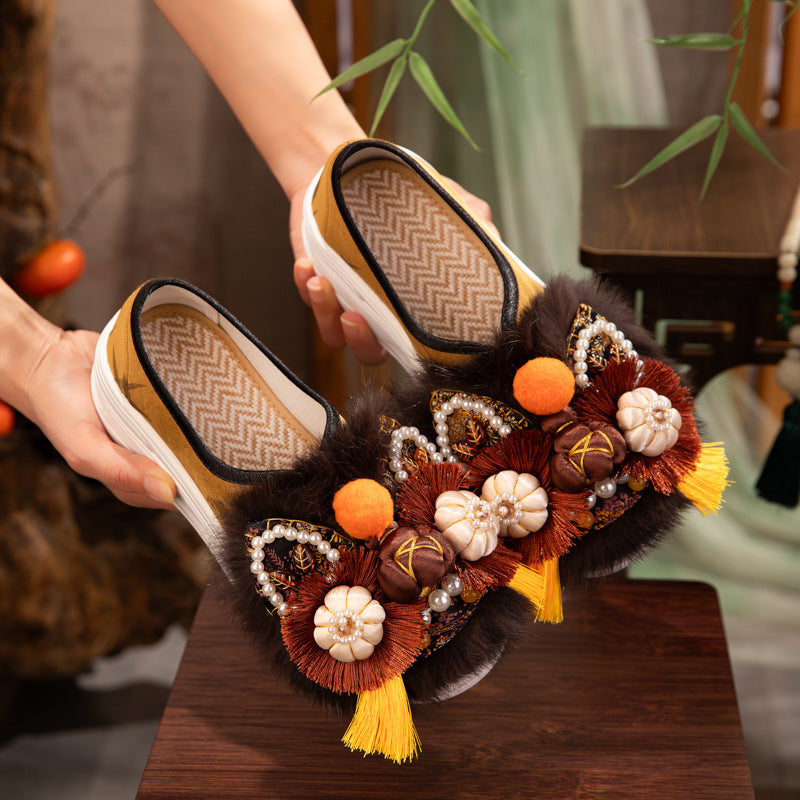 Wanning Platform Flats · 2025 Embroidered Tiger Collection