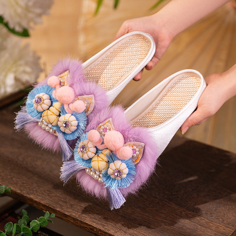 Zhiyou Embroidered Slippers · 2025 Spring-Summer Collection