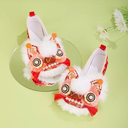 Awakening Lion Joy · 2025 Embroidered Tiger Flats