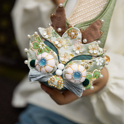 Intangible Cultural Heritage Handmade Dragon Head Shoes – Retro Trend Women’s Slippers