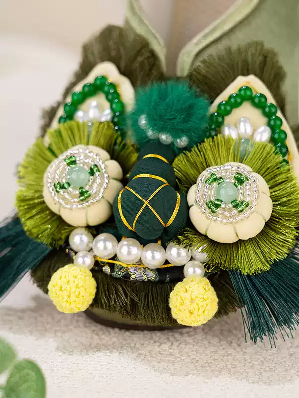 New Chinese Style Tiger Head Shoes - Traditional Handmade Women’s Soft Sole Shoes