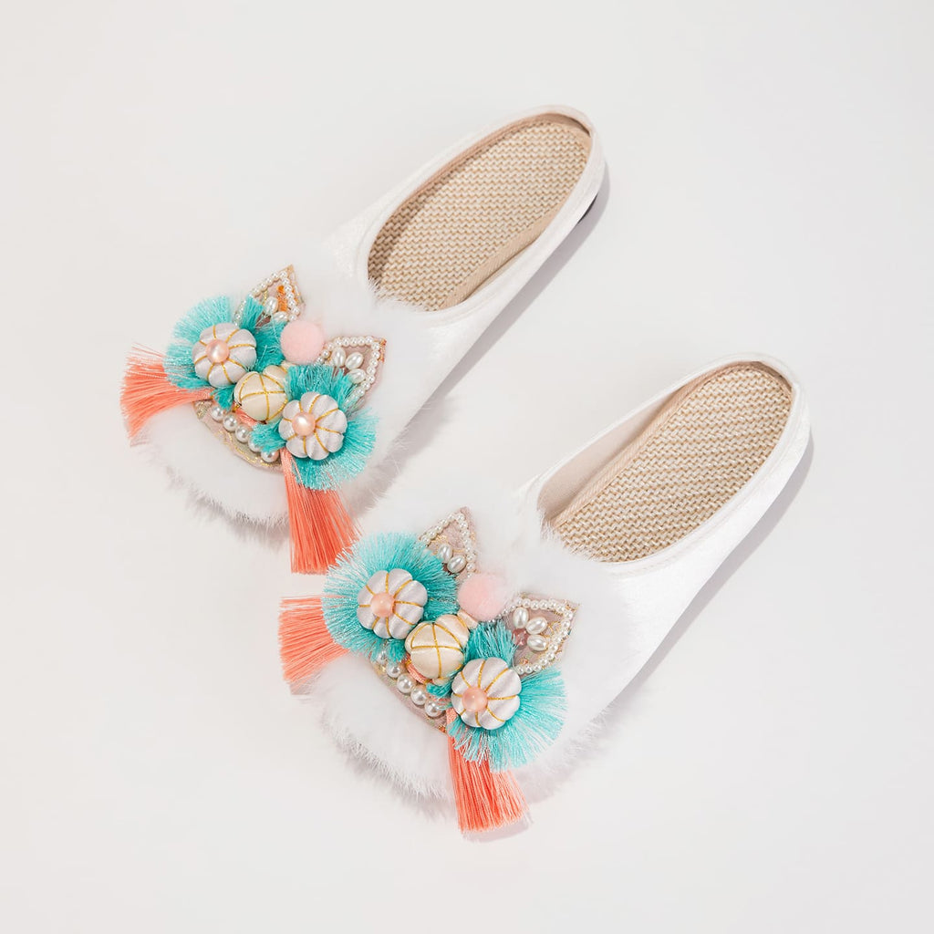 Tiger Spirit Shoes-Tiger of Joy Handcrafted Intangible Cultural Heritage Embroidery