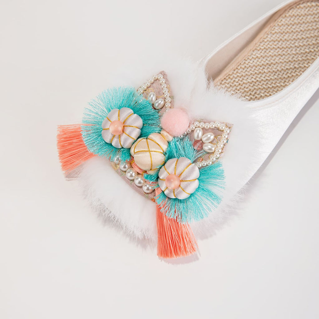 Tiger Spirit Shoes-Tiger of Joy Handcrafted Intangible Cultural Heritage Embroidery