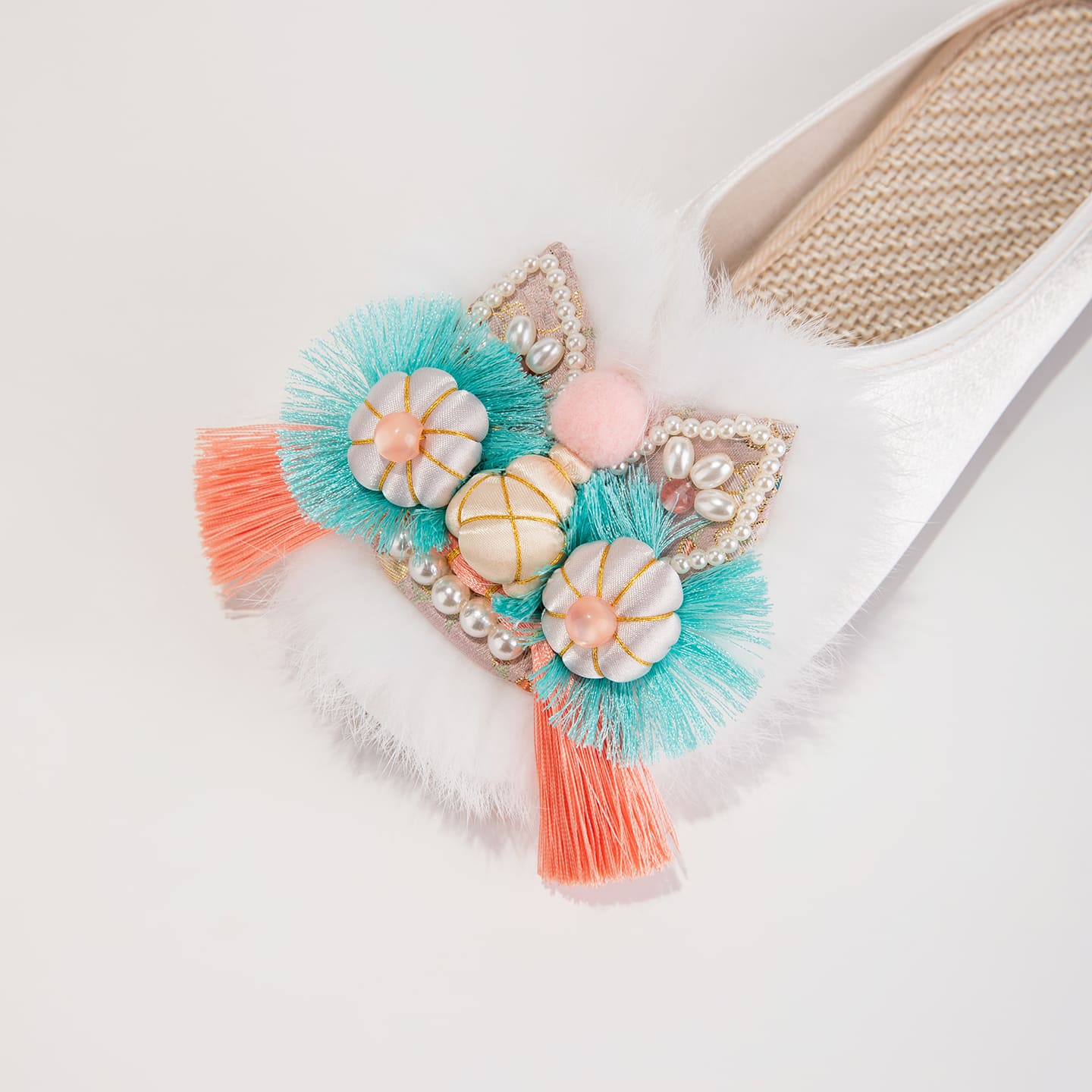 Tiger Spirit Shoes-Tiger of Joy Handcrafted Intangible Cultural Heritage Embroidery