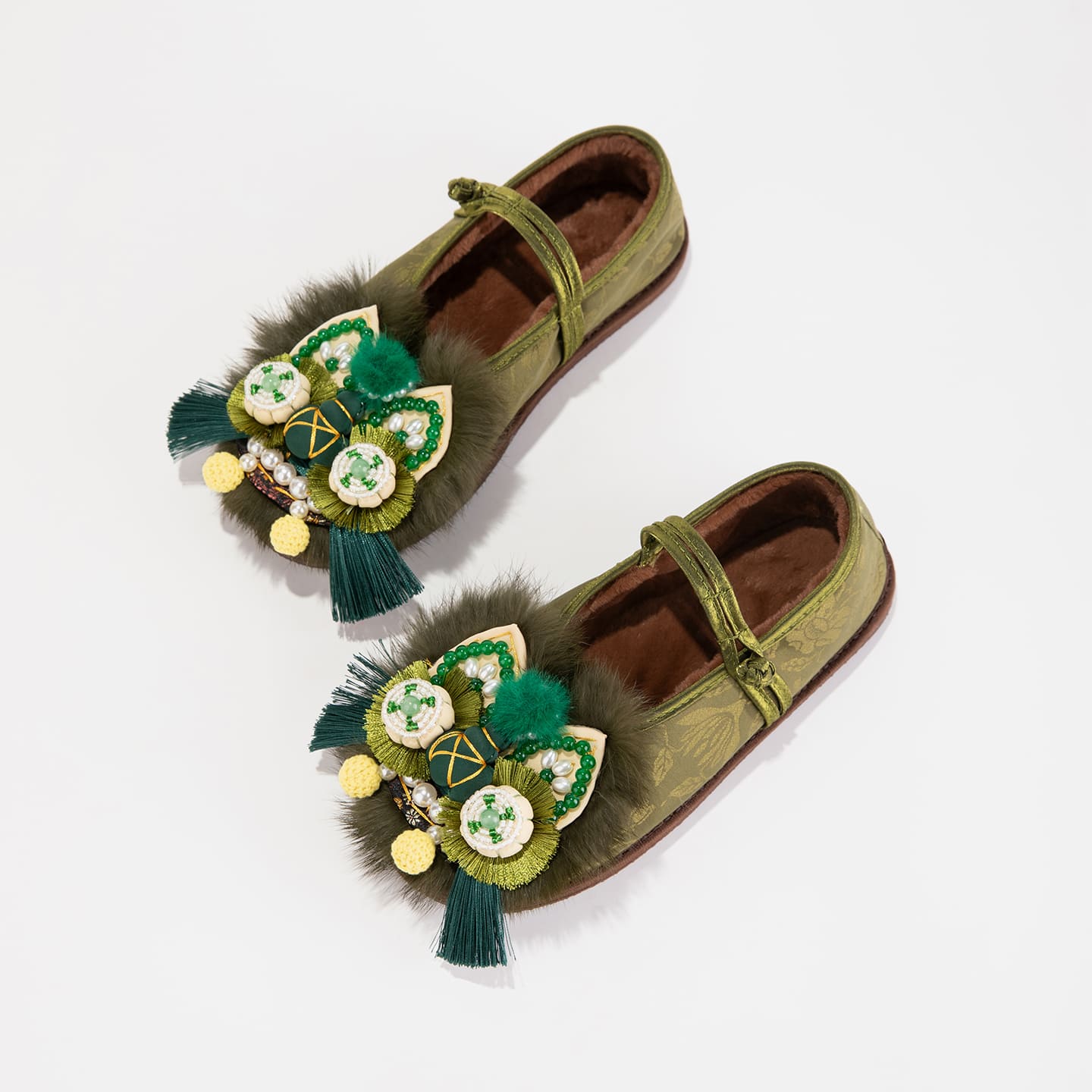 Tiger Spirit Shoes-Tiger of Abundance Handcrafted Intangible Cultural Heritage Embroidery