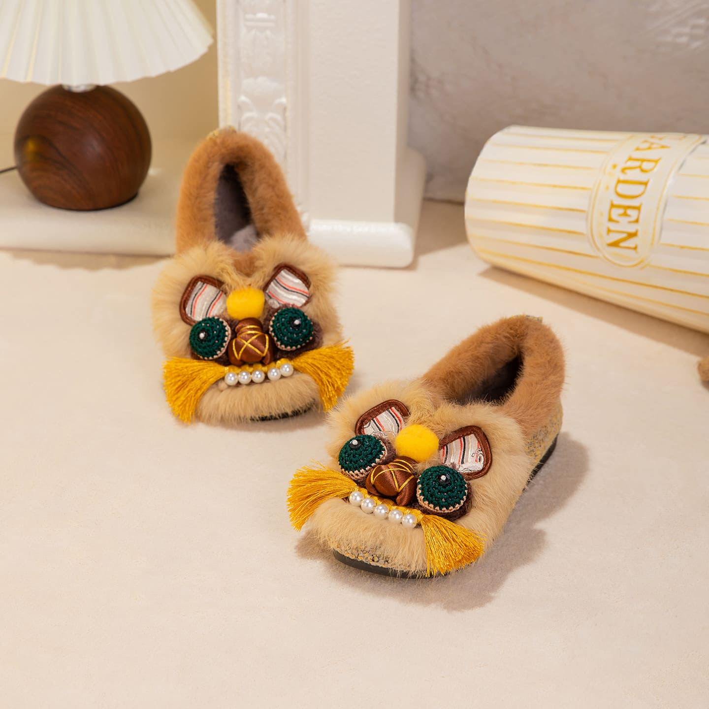 Tiger Spirit Shoes-Tiger of Wealth Handcrafted Intangible Cultural Heritage Embroidery