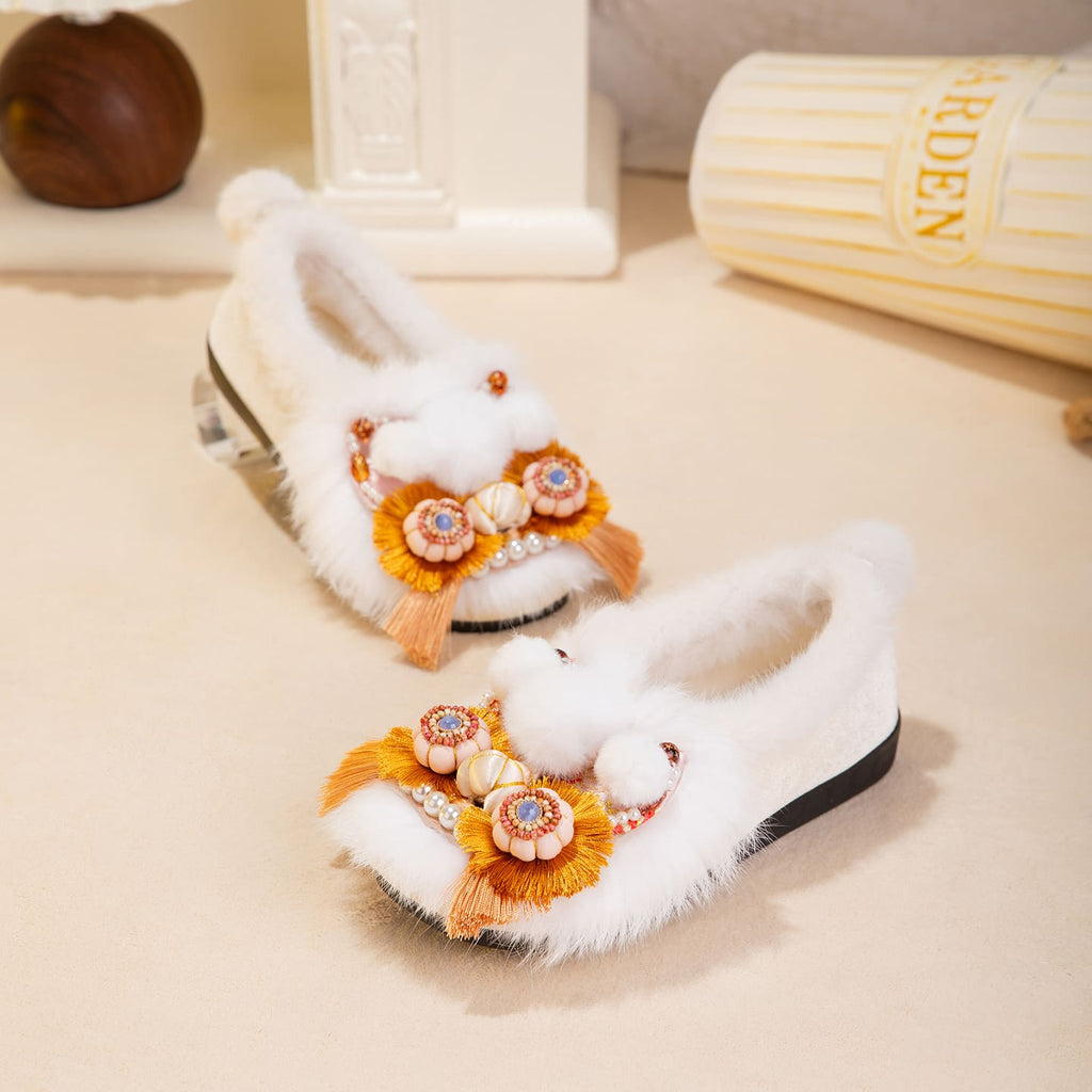 Tiger Spirit Shoes-Guardian Tiger Handcrafted Intangible Cultural Heritage Embroidery Women’s Shoes