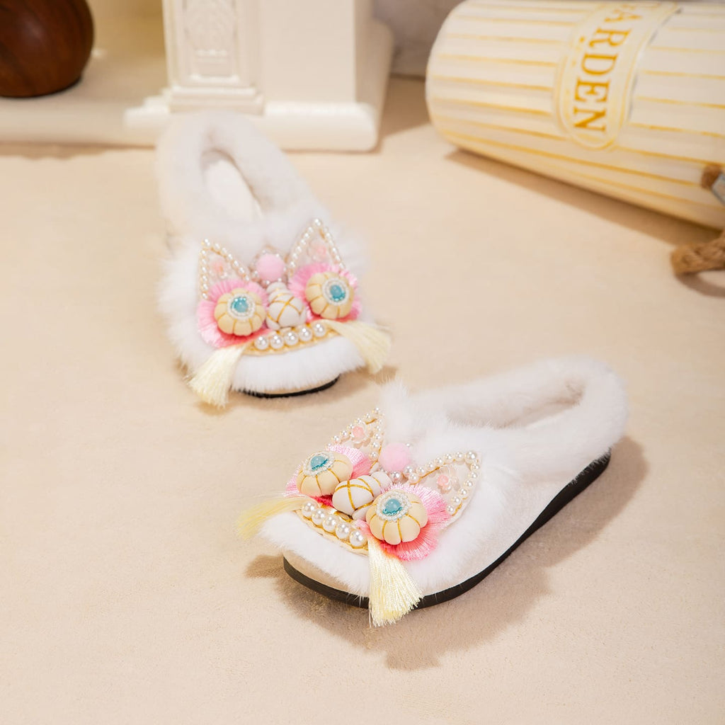 Tiger Spirit Shoes-Tiger of Grace Handcrafted Intangible Cultural Heritage Embroidery Women’s Shoes